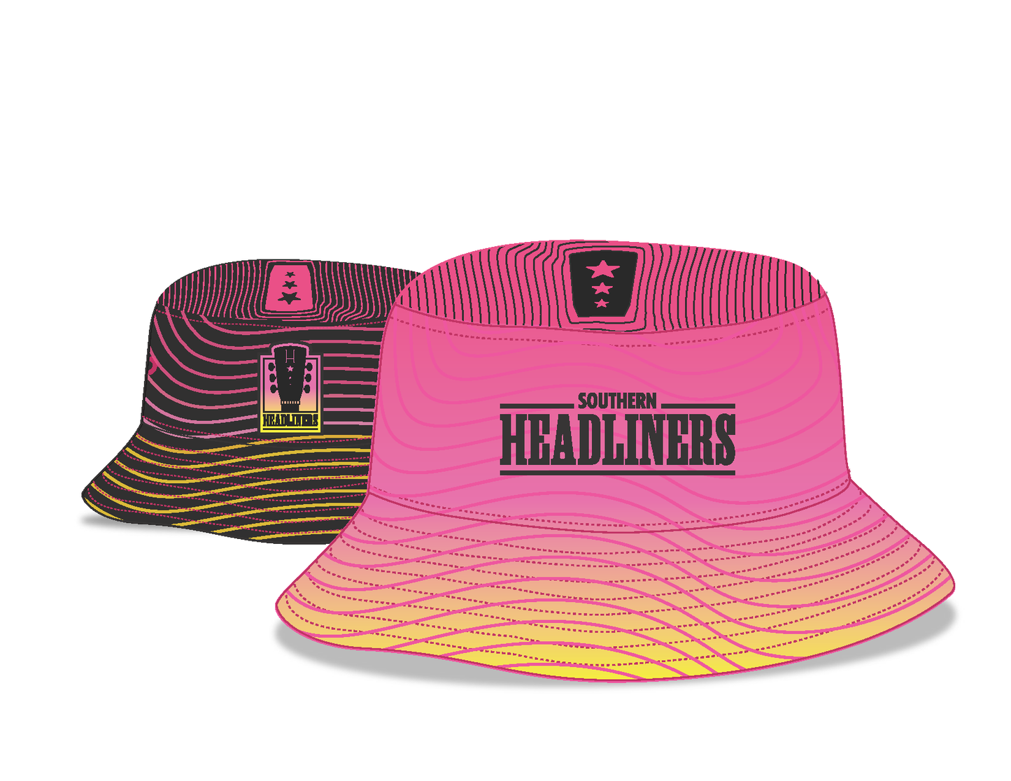 Southern Headliners Reversible Bucket Hat -OSFA