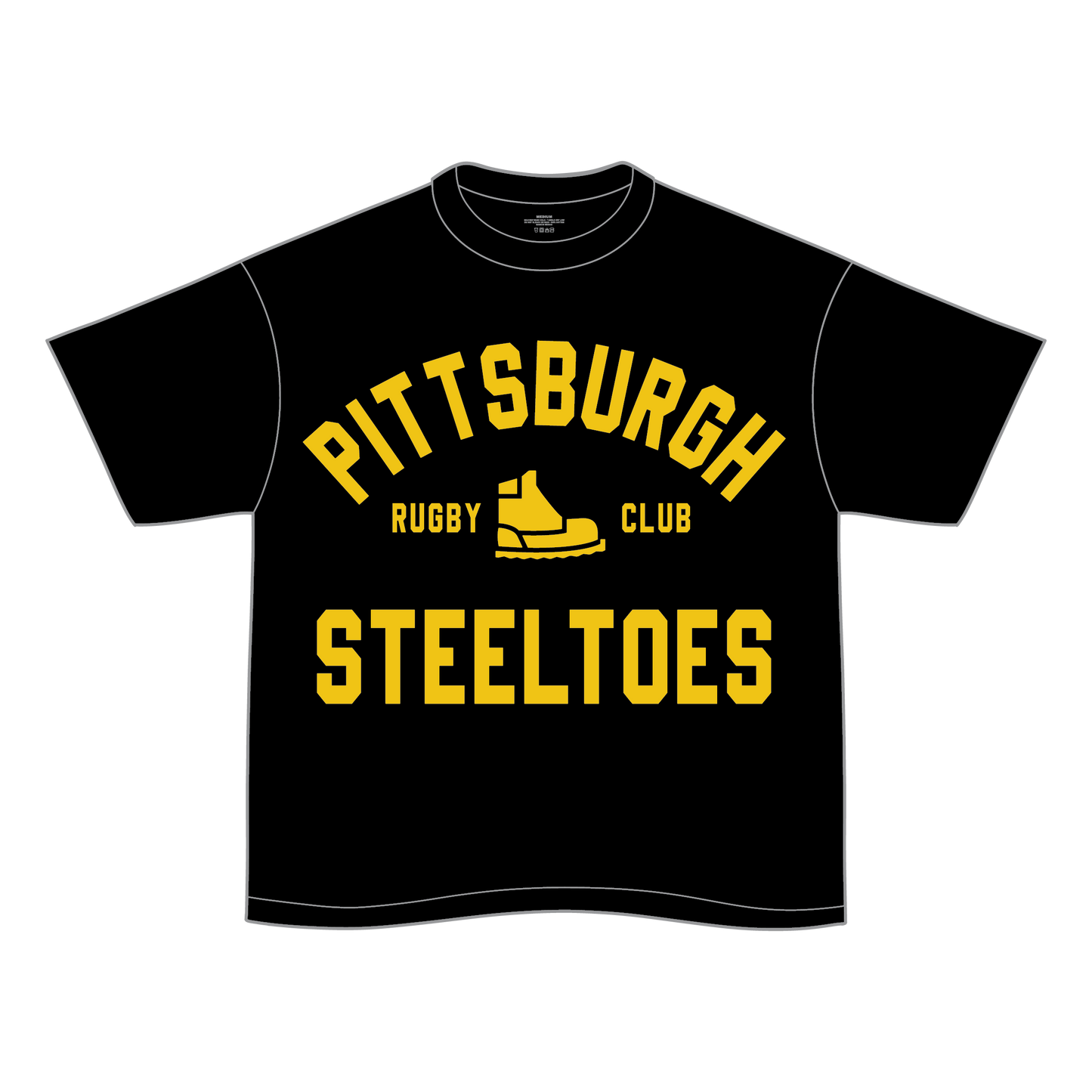 Pittsburgh Steeltoes Club Tee