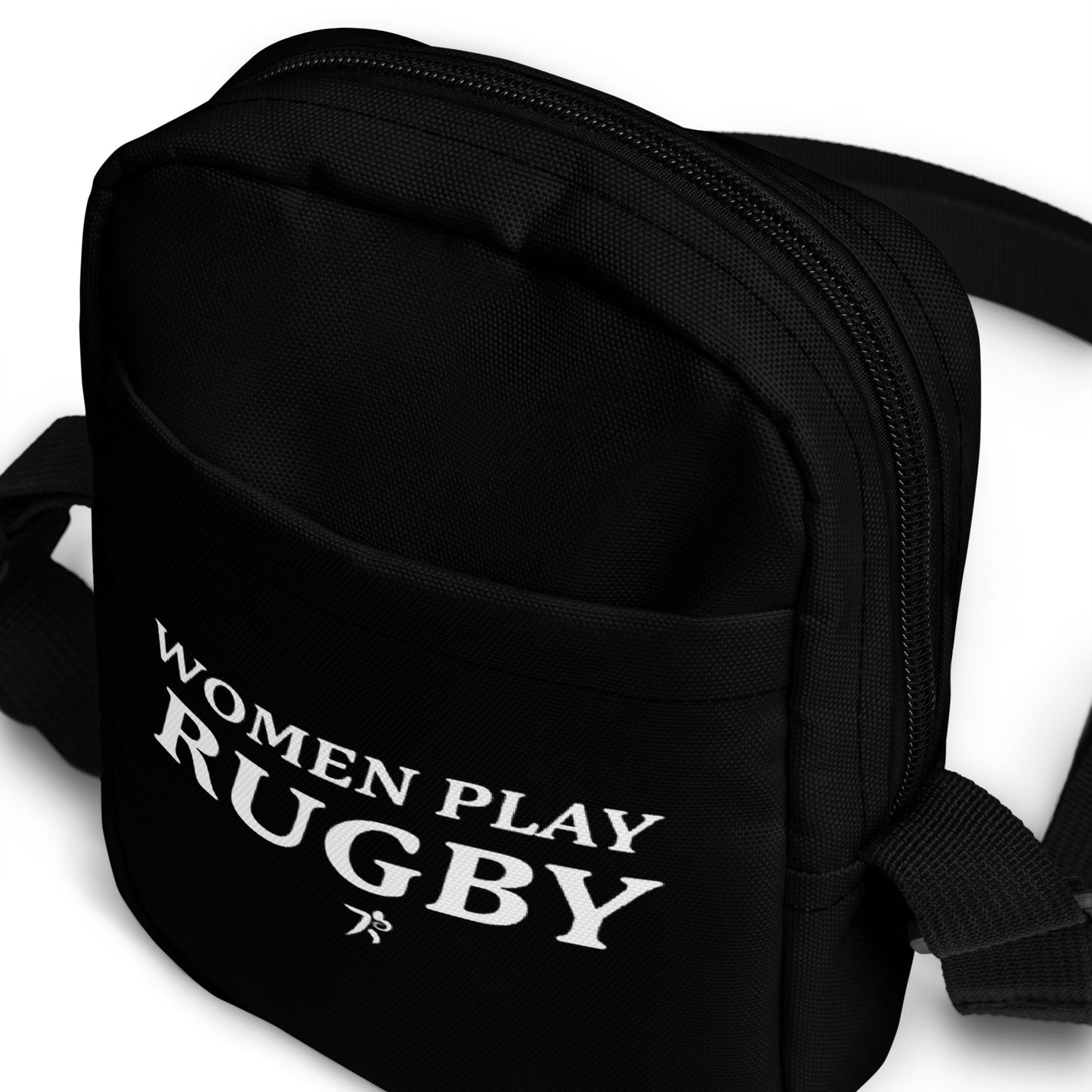 Women Play Rugby Utility Crossbody Bag