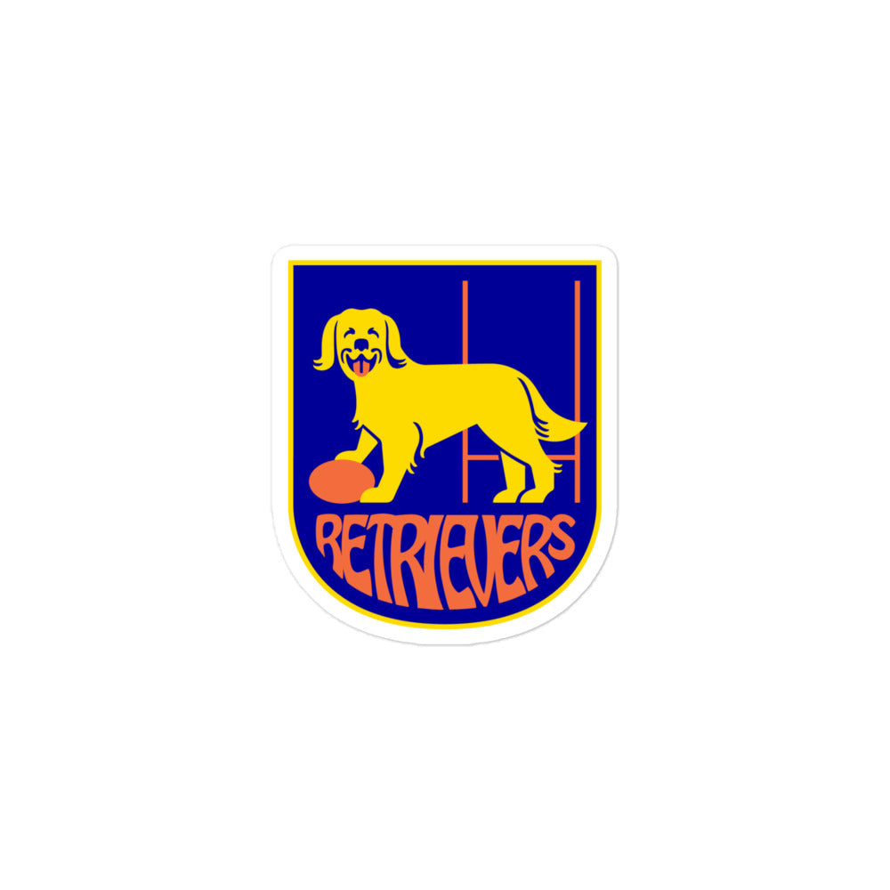 Golden State Retrievers Logo Sticker