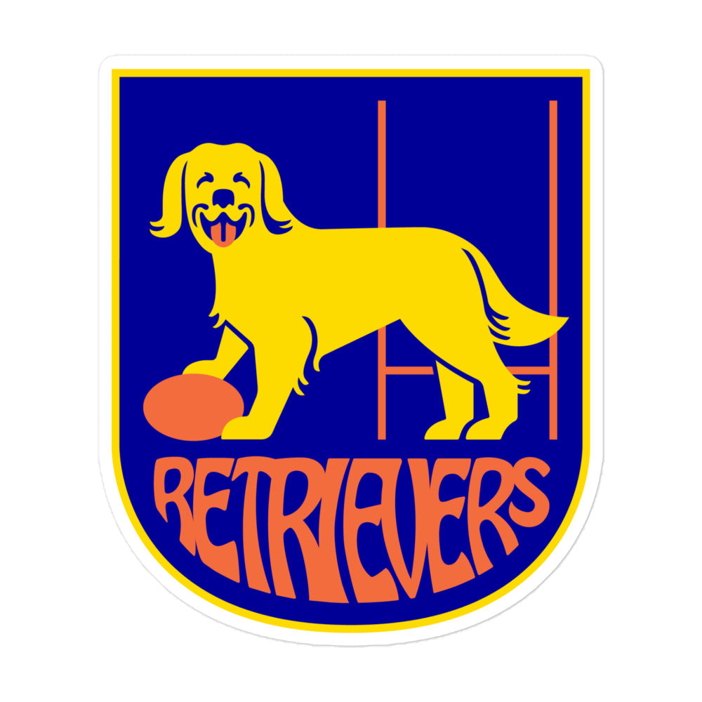 Golden State Retrievers Logo Sticker