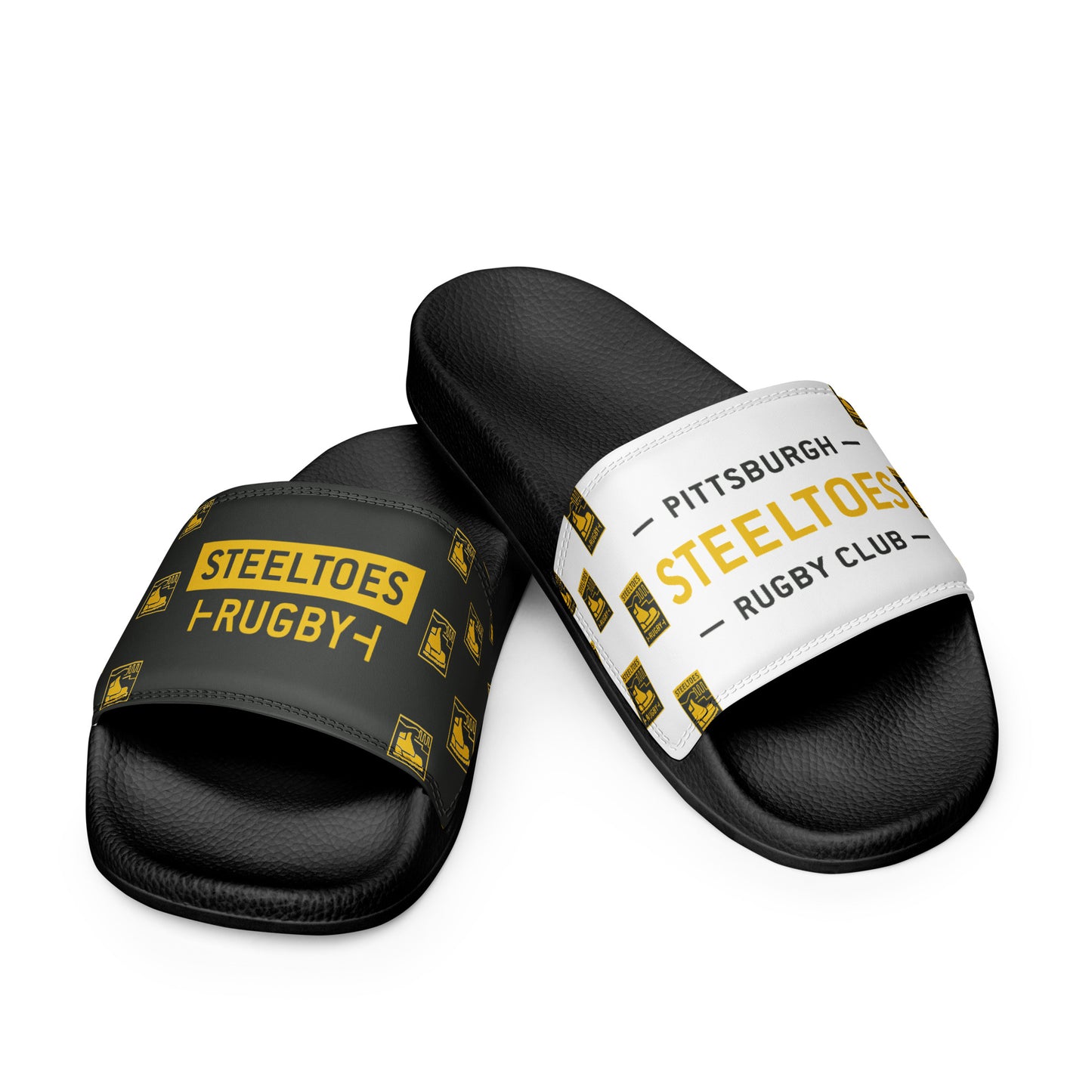 Pittsburgh Steeltoes '24 Inverse Pattern Slides
