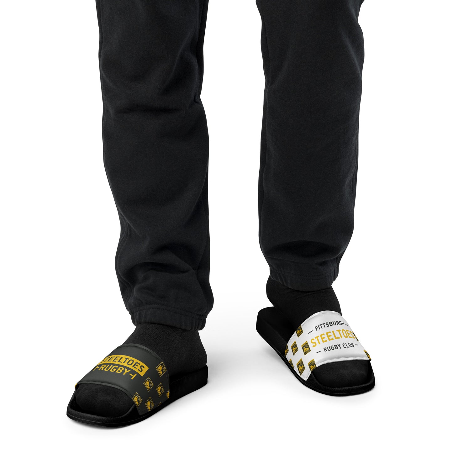 Pittsburgh Steeltoes '24 Inverse Pattern Slides