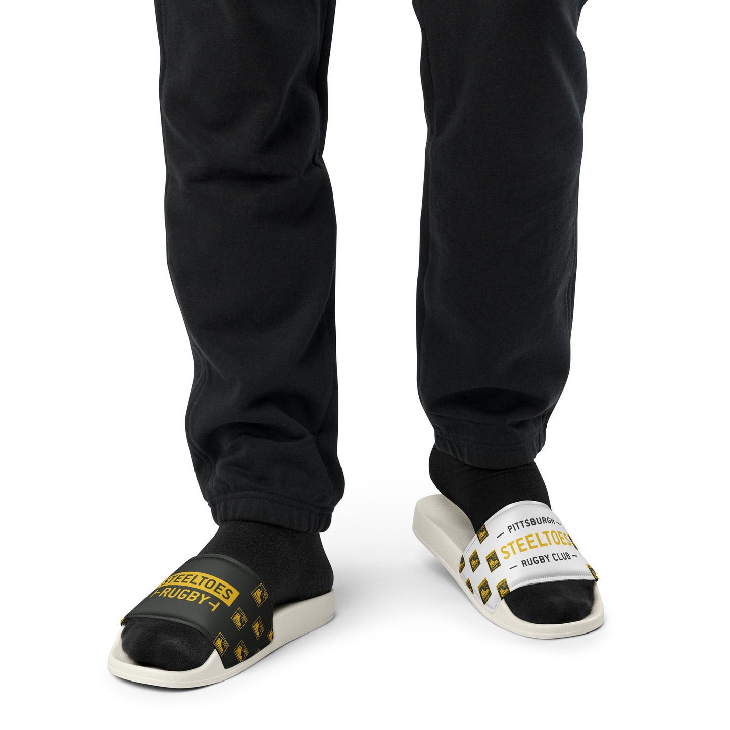 Pittsburgh Steeltoes '24 Inverse Pattern Slides