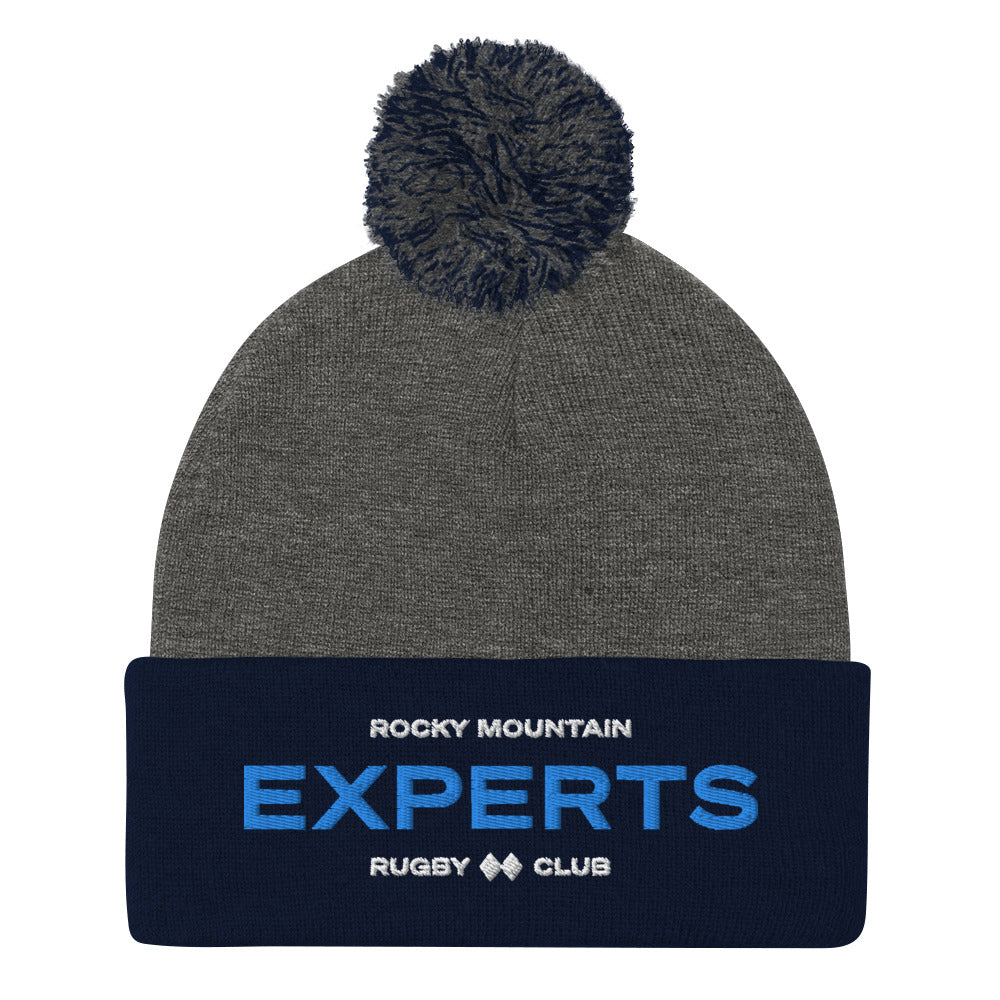 Rocky Mountain Experts Rugby Pom-Pom Beanie