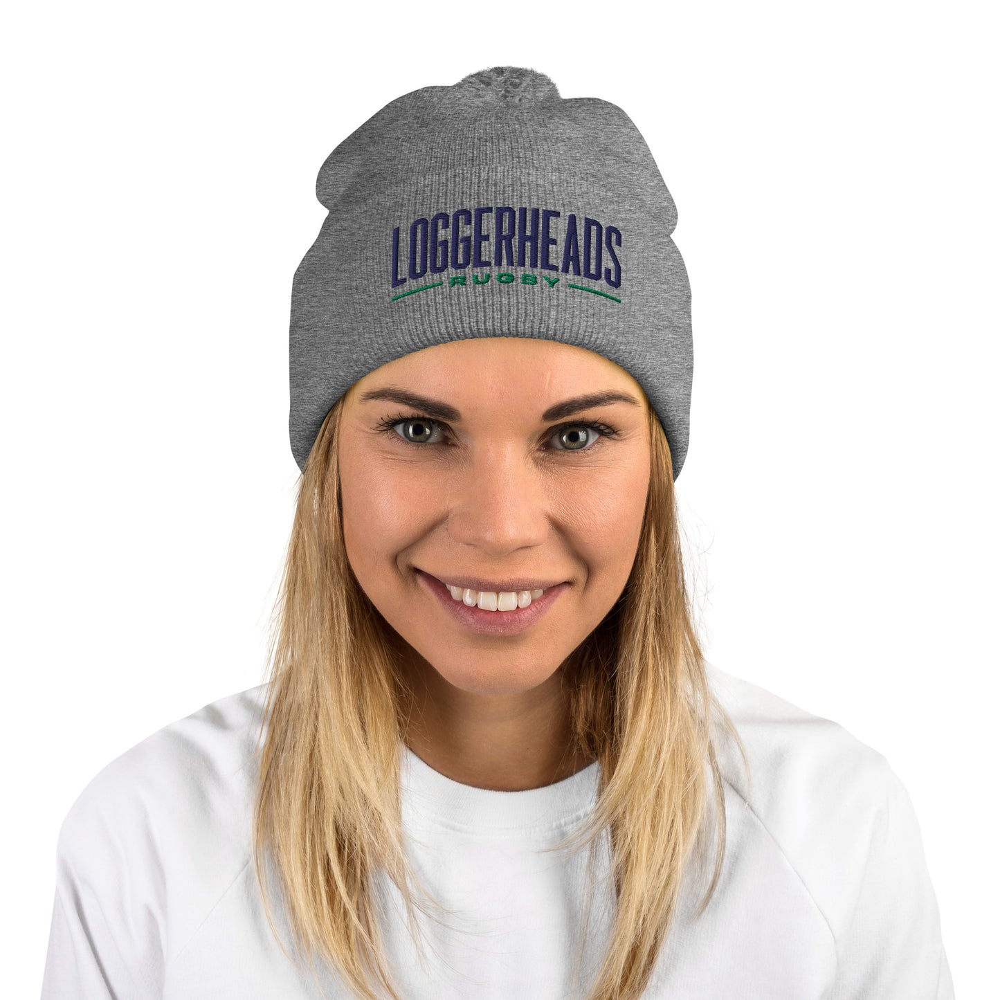 SoCal Loggerheads Rugby Pom-Pom Beanie