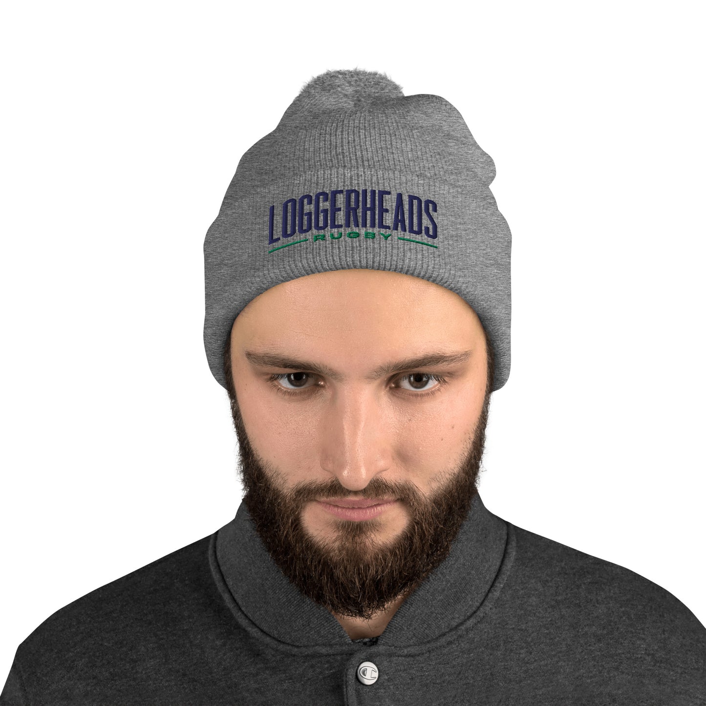 SoCal Loggerheads Rugby Pom-Pom Beanie