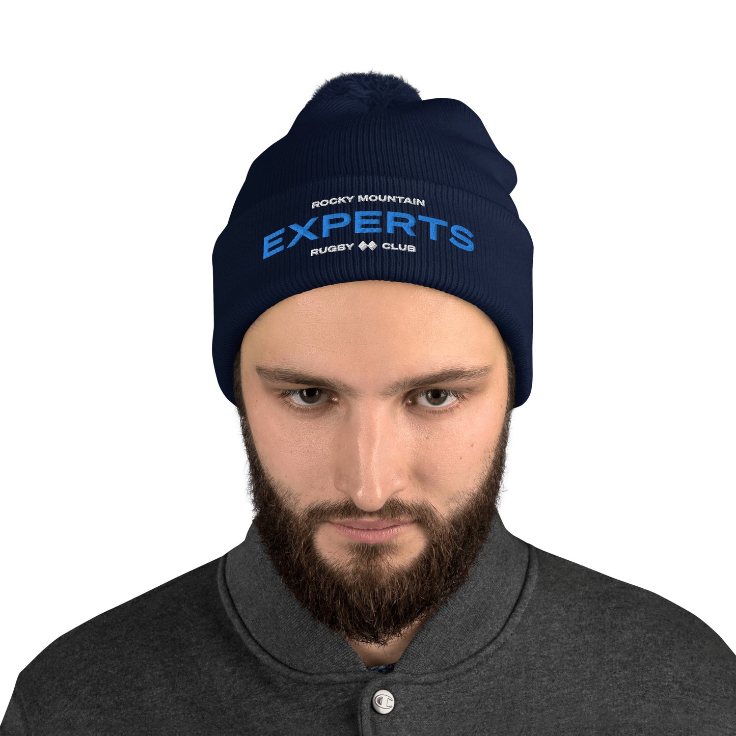 Rocky Mountain Experts Rugby Pom-Pom Beanie