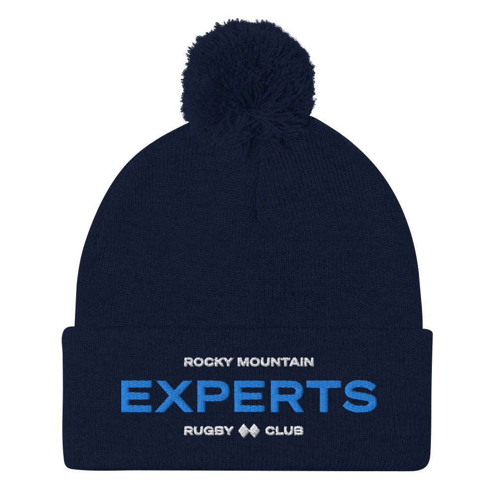 Rocky Mountain Experts Rugby Pom-Pom Beanie