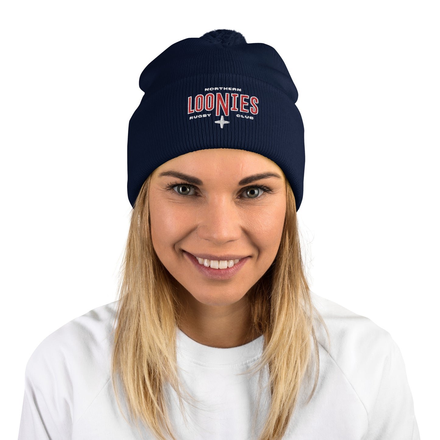 Northern Loonies Rugby Pom-Pom Beanie