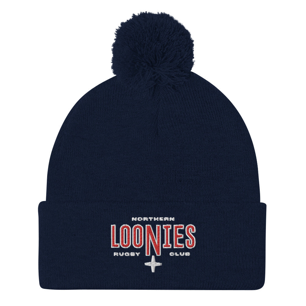 Northern Loonies Rugby Pom-Pom Beanie