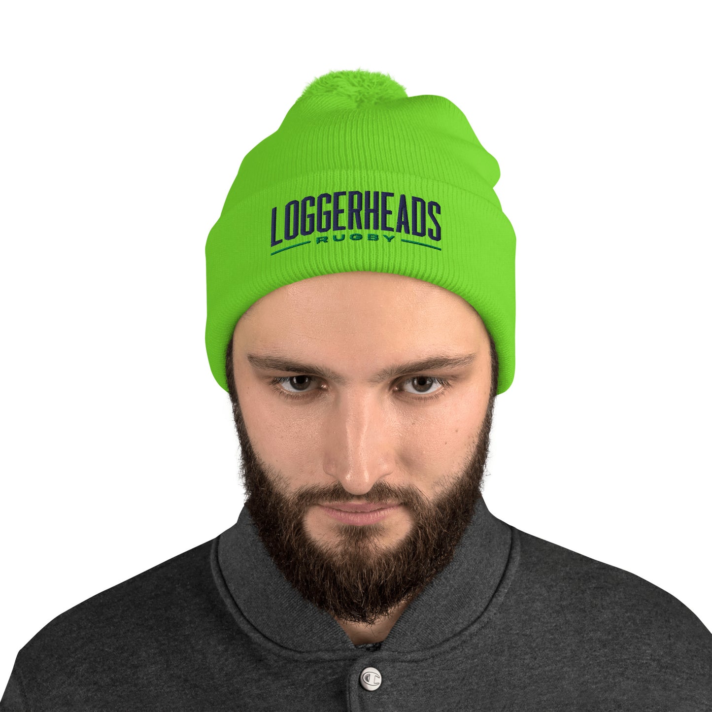 SoCal Loggerheads Rugby Pom-Pom Beanie