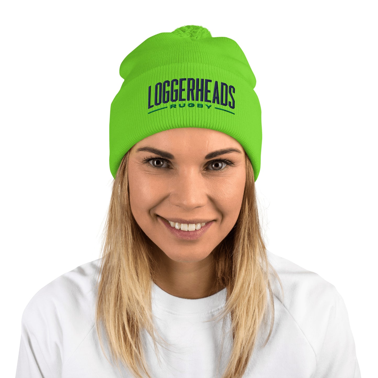 SoCal Loggerheads Rugby Pom-Pom Beanie