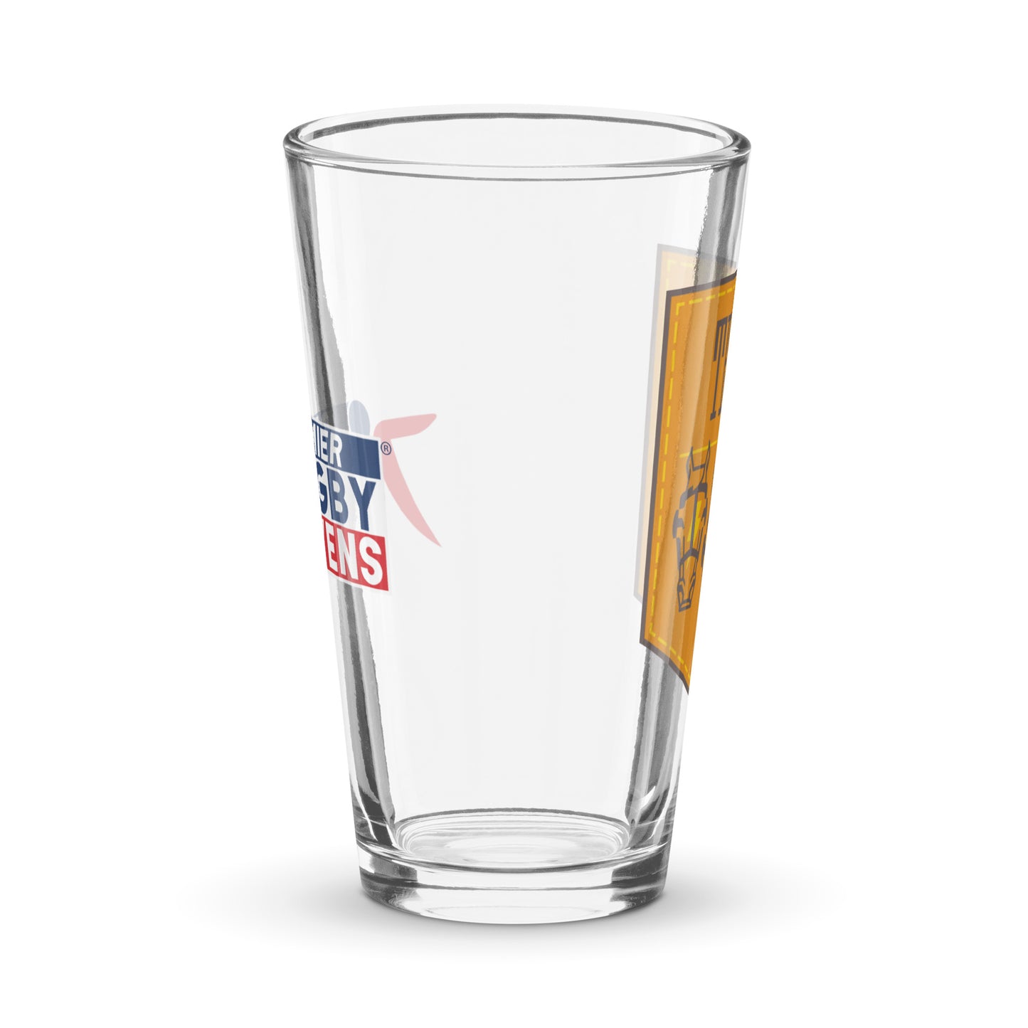 Texas Team Logo Pint Glass