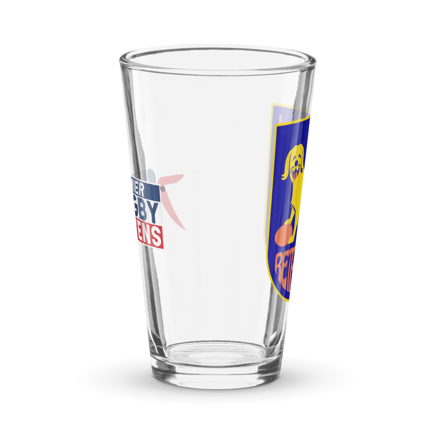 Golden State Retrievers Logo Pint Glass