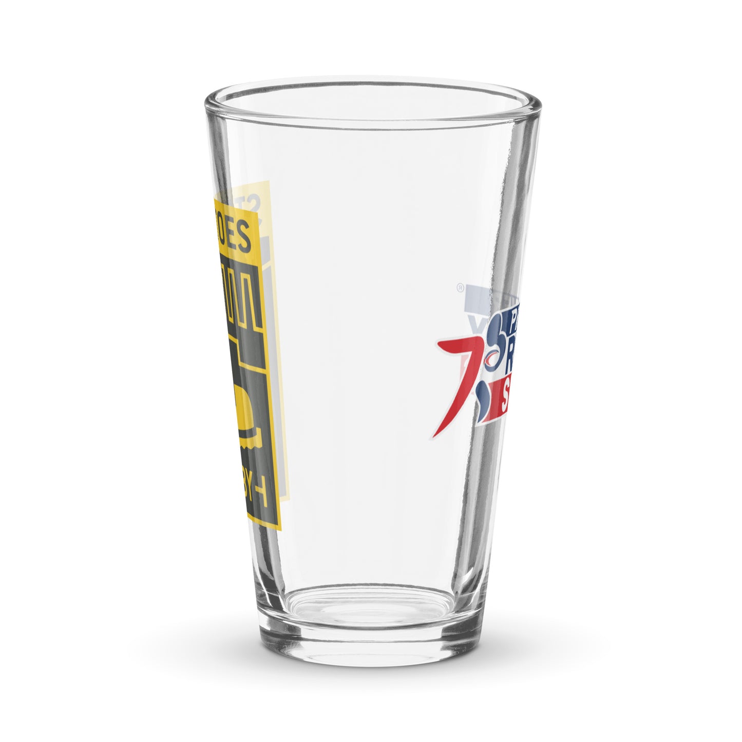 Pittsburgh Steeltoes Logo Pint Glass