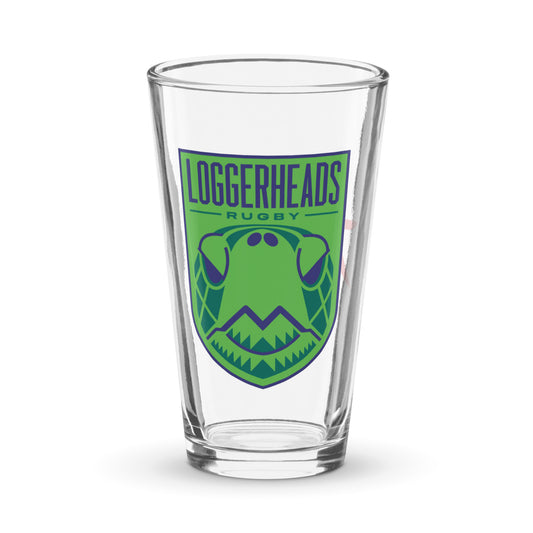 SoCal Loggerheads Logo Pint Glass