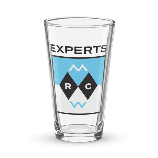 Rocky Mountain Experts Logo Pint Glass