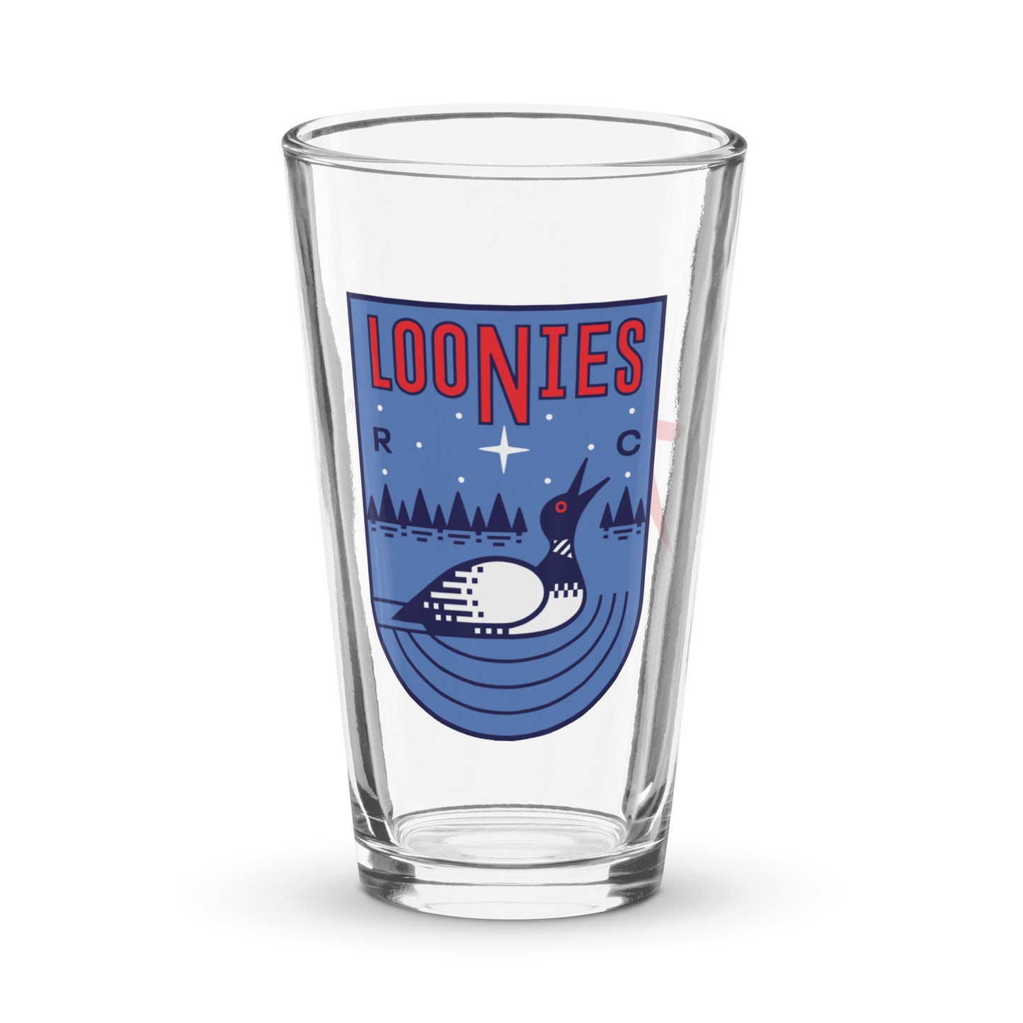 Northern Loonies Logo Pint Glass