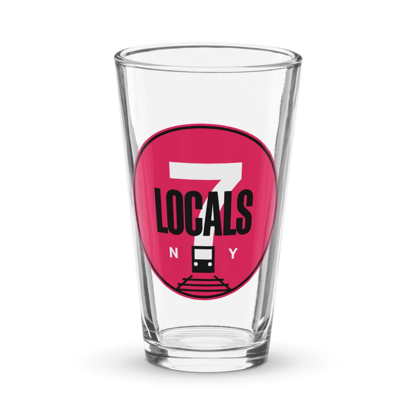 New York Locals Logo Pint Glass