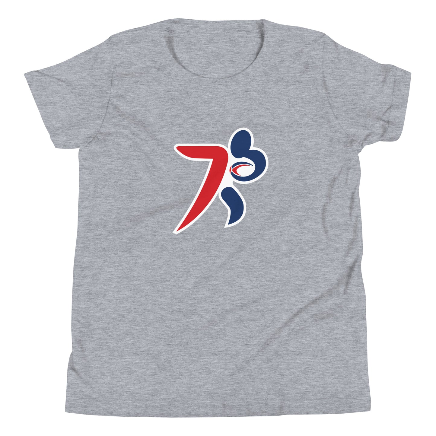 Premier Rugby Sevens Stiff Arm Player Logo Graphic Youth T-shirt
