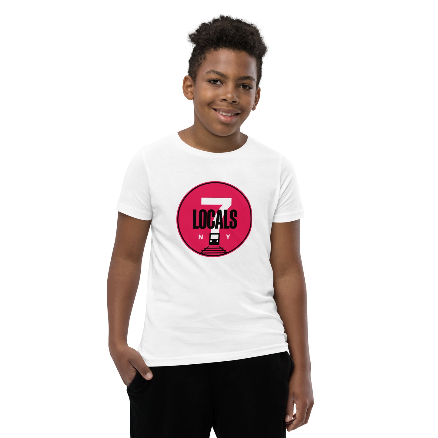 New York Locals Logo Graphic Youth T-shirt