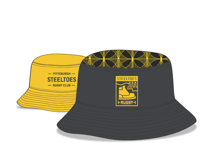 Pittsburgh Steeltoes Reversible Bucket Hat -OSFA