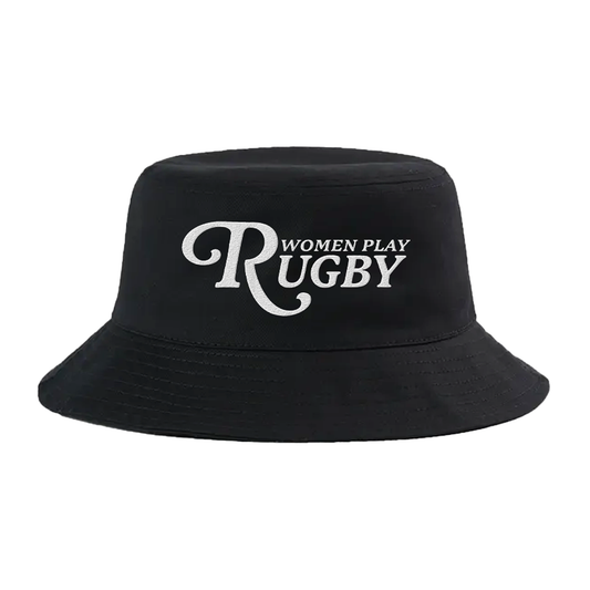 Women Play Rugby Bucket Hat