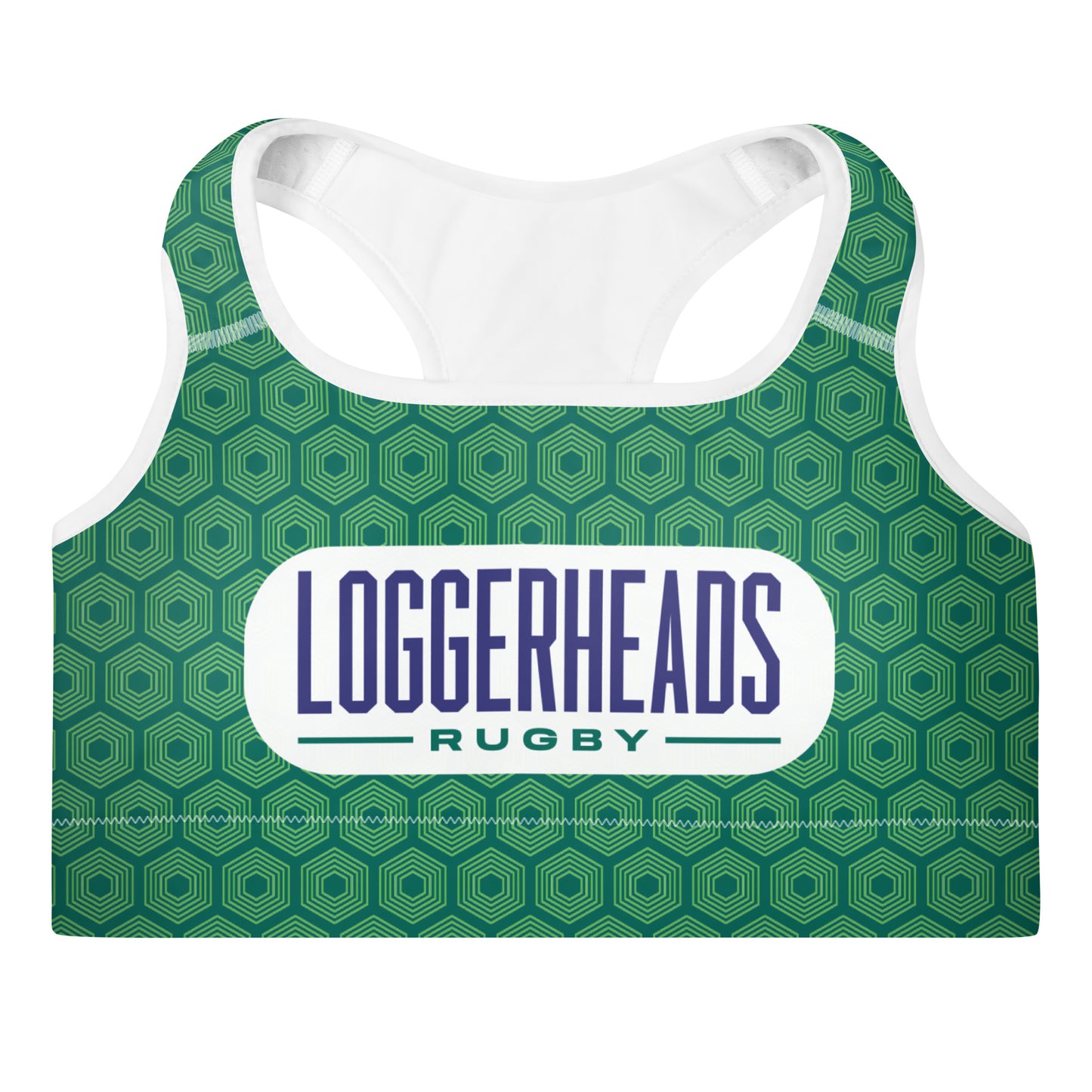 SoCal Loggerheads Pattern Padded Sports Bra