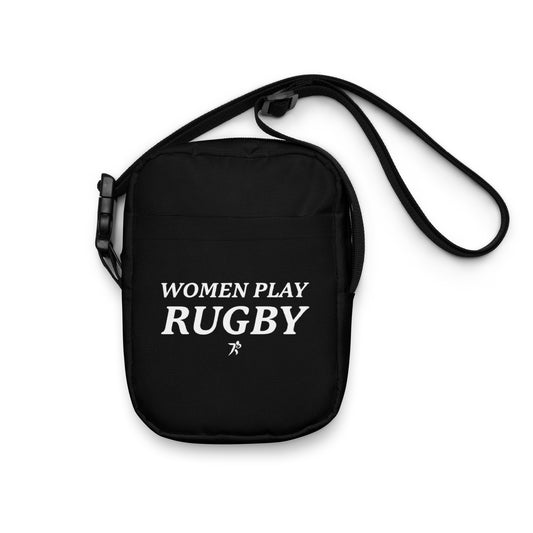 Women Play Rugby Utility Crossbody Bag