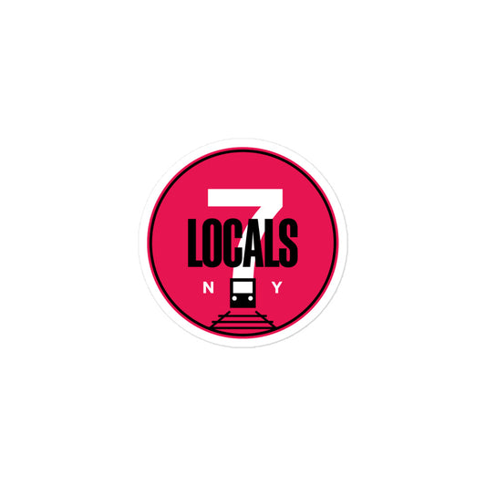 New York Locals Logo Sticker