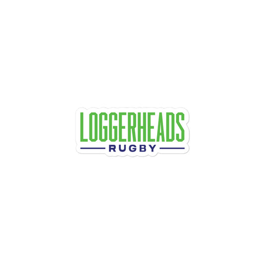 SoCal Loggerheads Text Logo Sticker