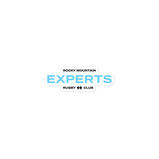 Rocky Mountain Experts Text Logo Sticker