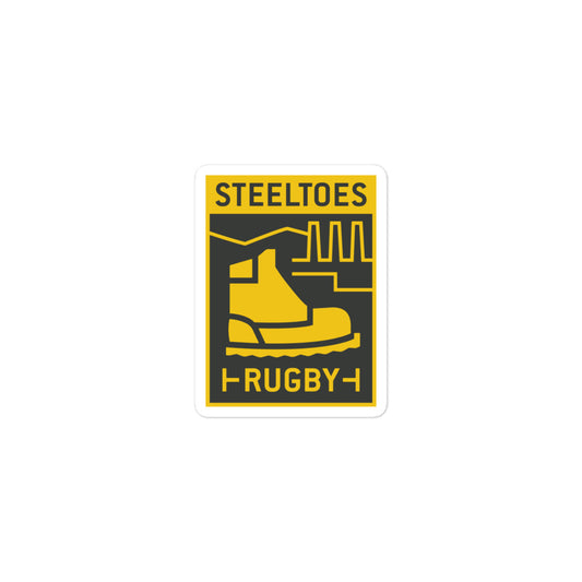 Pittsburgh Steeltoes Logo Sticker