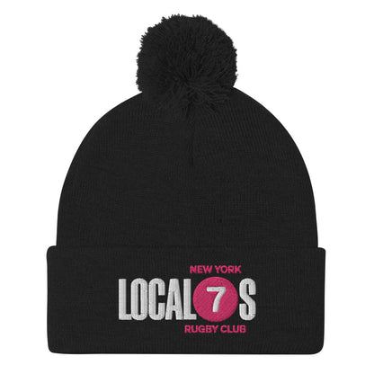 New York Locals Rugby Pom-Pom Beanie