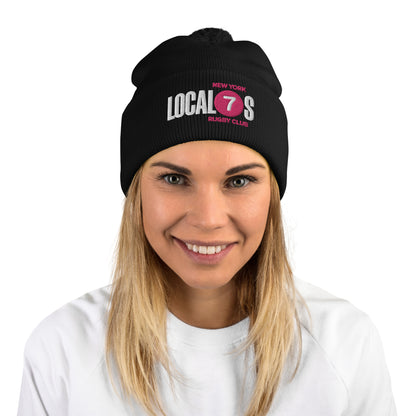 New York Locals Rugby Pom-Pom Beanie