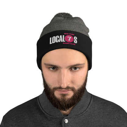 New York Locals Rugby Pom-Pom Beanie