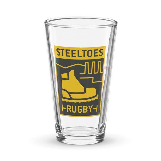Pittsburgh Steeltoes Logo Pint Glass