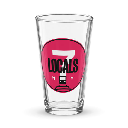 New York Locals Logo Pint Glass