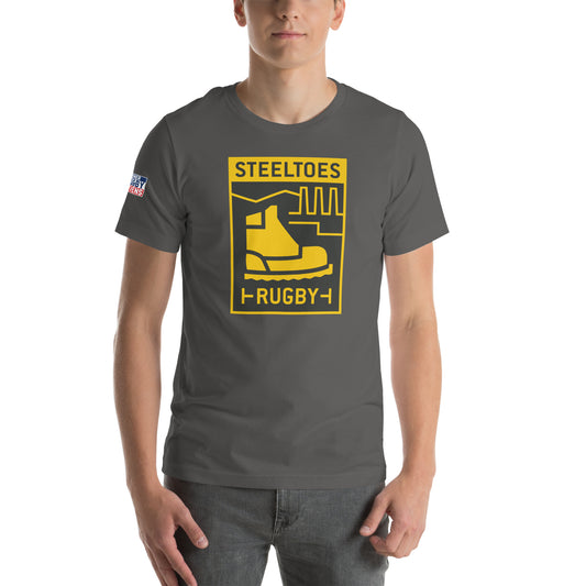 Pittsburgh Steeltoes Logo Graphic Unisex T-shirt