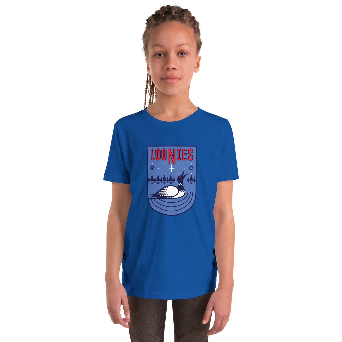 Northern Loonies Logo Graphic Youth T-shirt