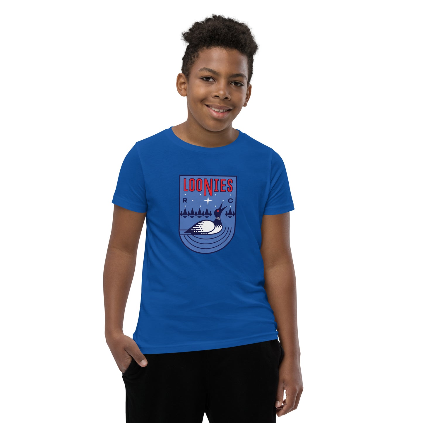 Northern Loonies Logo Graphic Youth T-shirt